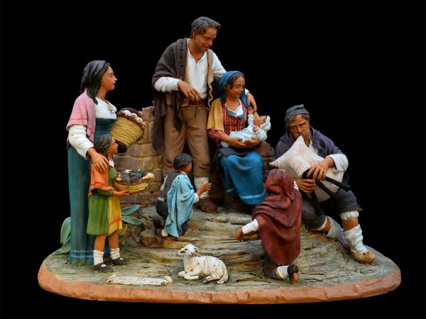 Presepe con Natività "popolare "